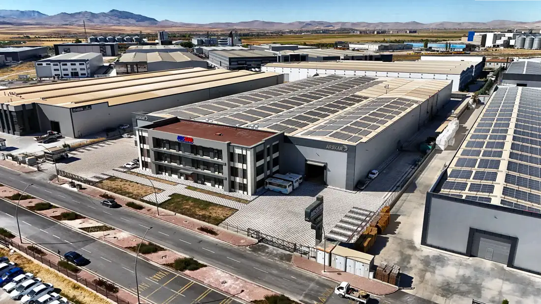 ARSKAR production facility – 360° aerial view
