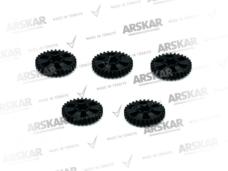 Caliper Reset Shaft Gear Set